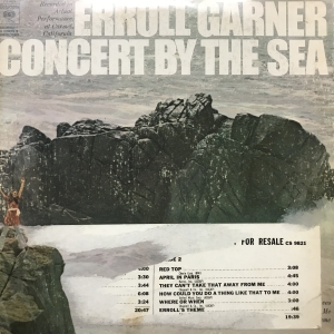 CONCERT BY THE SEA / エロル・ガーナー/ERROLL GARNER レコード通販 ...